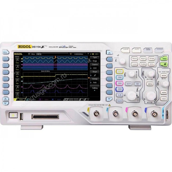 Цифровой осциллограф RIGOL DS1104Z Plus с поверкой
