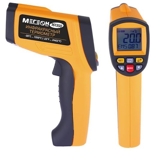 Инфракрасный термометр МЕГЕОН 161650 Инфракрасный термометр МЕГЕОН 161650