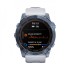 Часы Garmin Fenix 7X Sapphire Solar титановый синий минерал DLC с белым ремешком