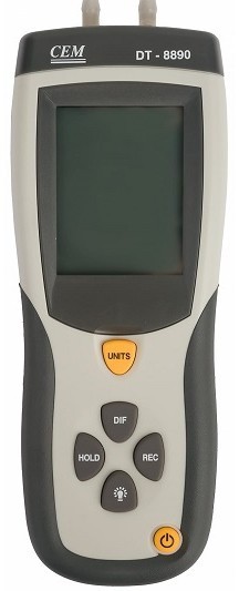 Дифференциальный цифровой манометр CEM DT-8890
