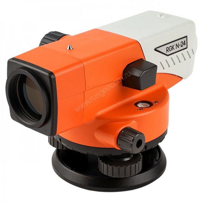 Комплект оптический нивелир RGK N-24 с поверкой + штатив S6-N + рейка AMO S3