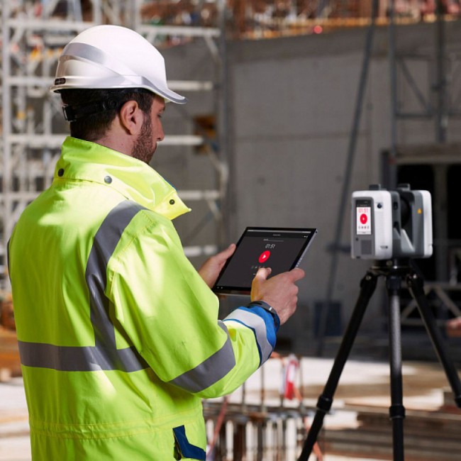 Наземный лазерный сканер Leica RTC360