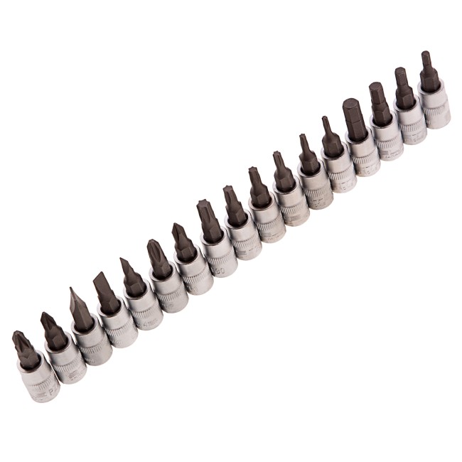 Набор инструментов 1/2", 1/4", CrV 82 предмета Stels