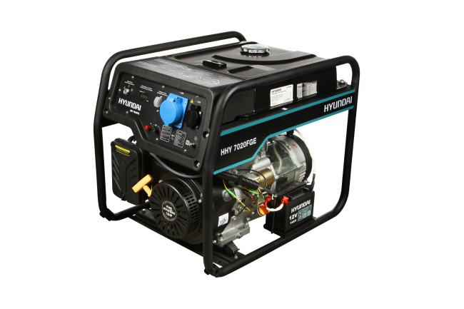 Газовый генератор Hyundai HHY 7020FGE (бензин/газ)
