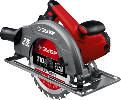 Циркулярная пила дисковая ПД-75 ЗУБР