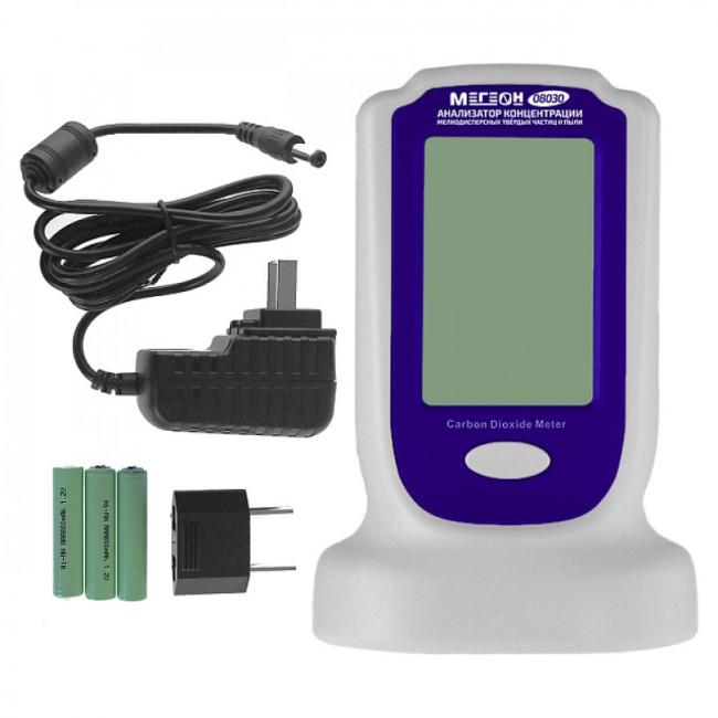Анализатор концентрации мелкодисперсных твёрдых частиц МЕГЕОН 08030 Анализатор концентрации мелкодисперсных твёрдых частиц МЕГЕОН 08030
