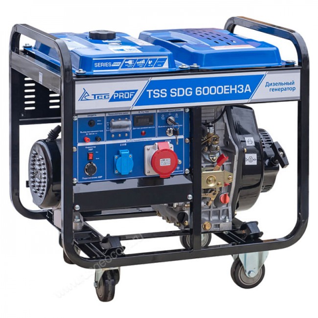 Дизельный генератор TSS SDG 6000EH3A Дизельный генератор TSS SDG 6000EH3A