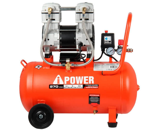 Компрессор поршневой безмасляный AC270/50LF A-iPower Компрессор поршневой безмасляный AC270/50LF A-iPower